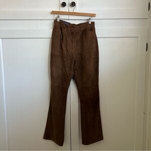 Faconnable leather pants